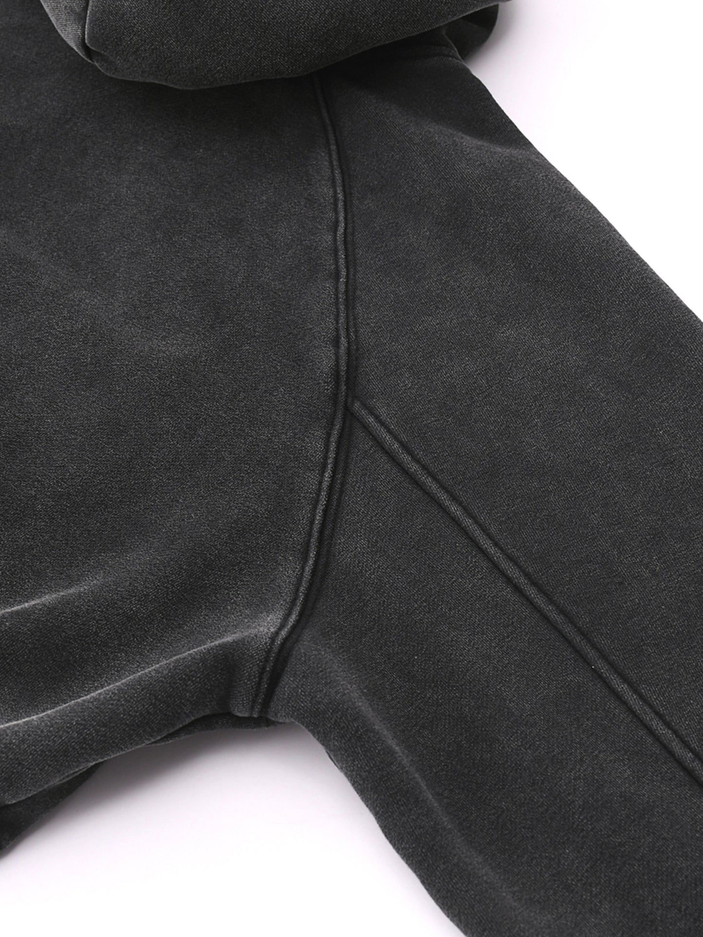 Snow Washed Cropped Hoodie